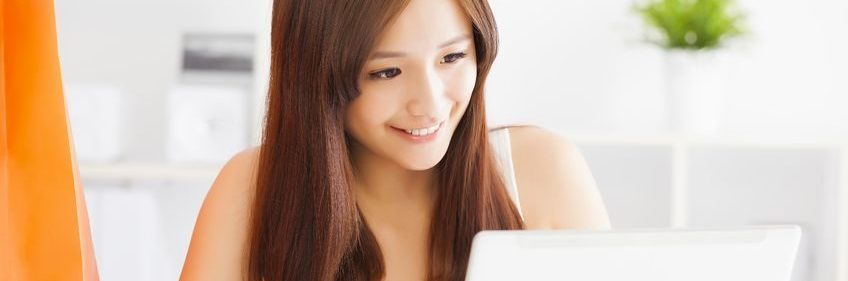 Woman Shopping Online with Credit Card